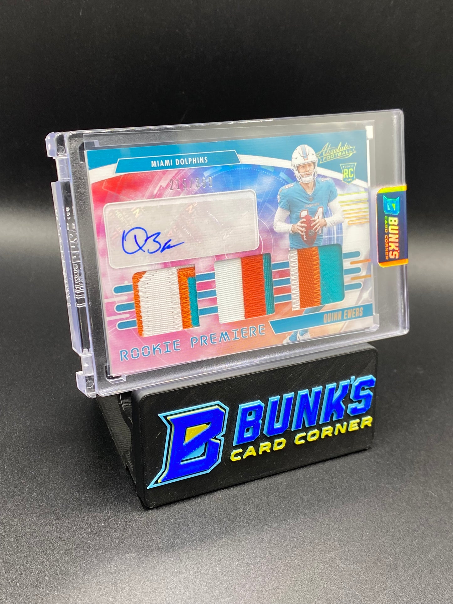 2025 Quinn Ewers Absolute Rc 215/399 Auto Patches