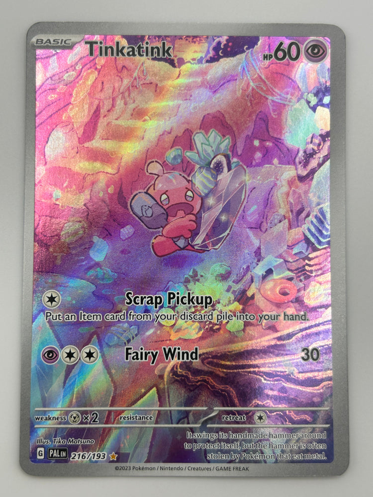 Tinkatink Illustration Rare Paldea Evolved LP