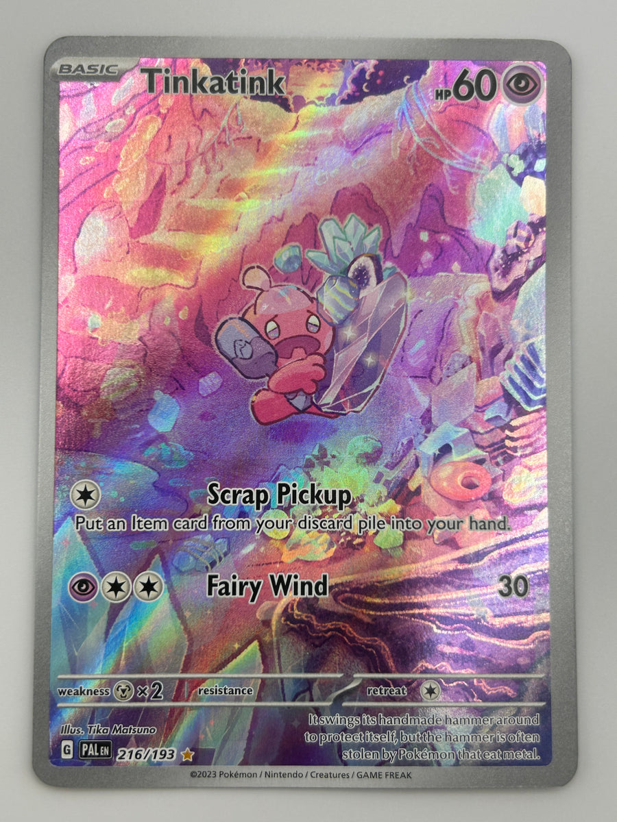Tinkatink Illustration Rare Paldea Evolved LP