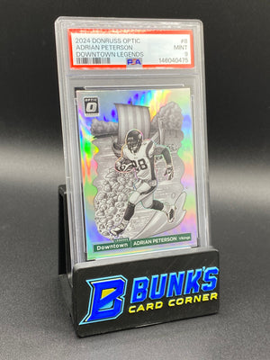 2024 Adrian Peterson Downtown Legends PSA 9