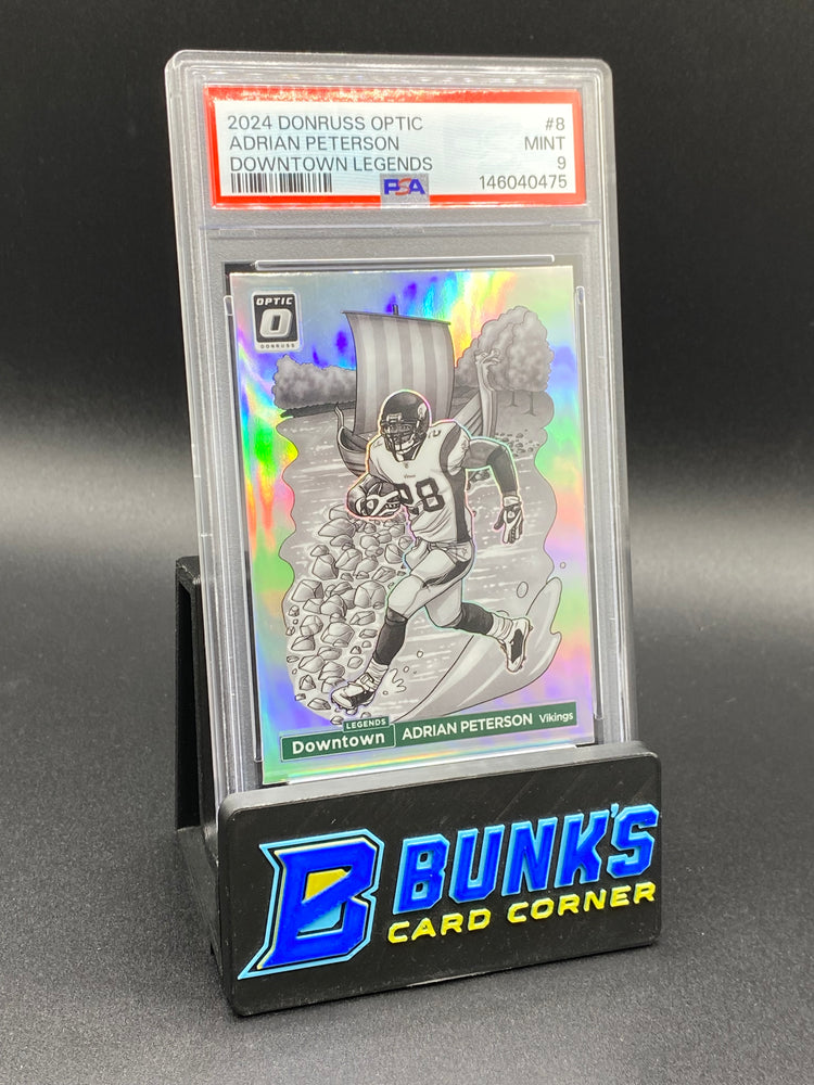 2024 Adrian Peterson Downtown Legends PSA 9