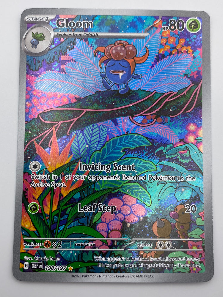 Gloom Illustration Rare Obsidian Flames NM