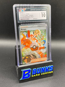 Arven SIR Paldean Fates CGC 10