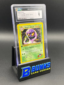 Koga's Arbok 1st Edition Gym Challenge CGC 9