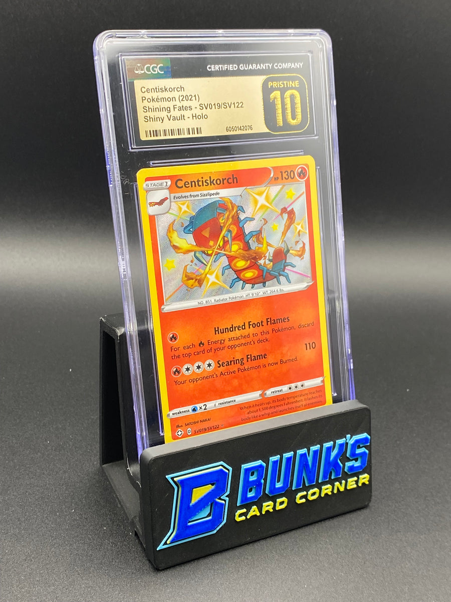 Centiskorch Shiny Vault Shining Fates CGC PRISTINE 10