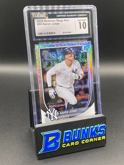 2025 Aaron Judge SP Mega Box CGC 10