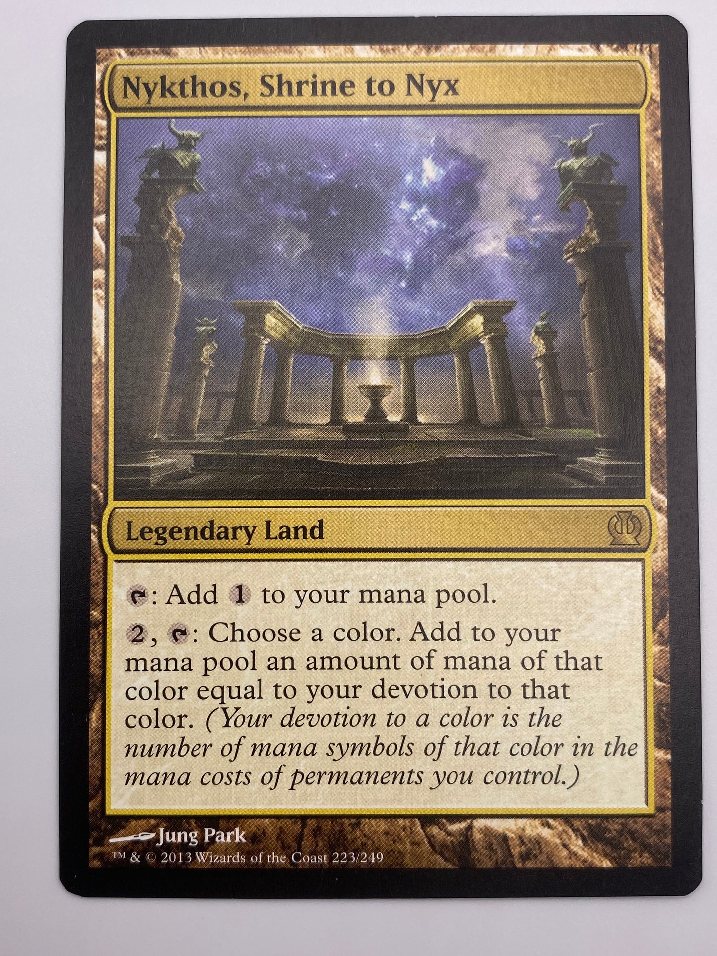 Nykthos, Shrine to Nyx
