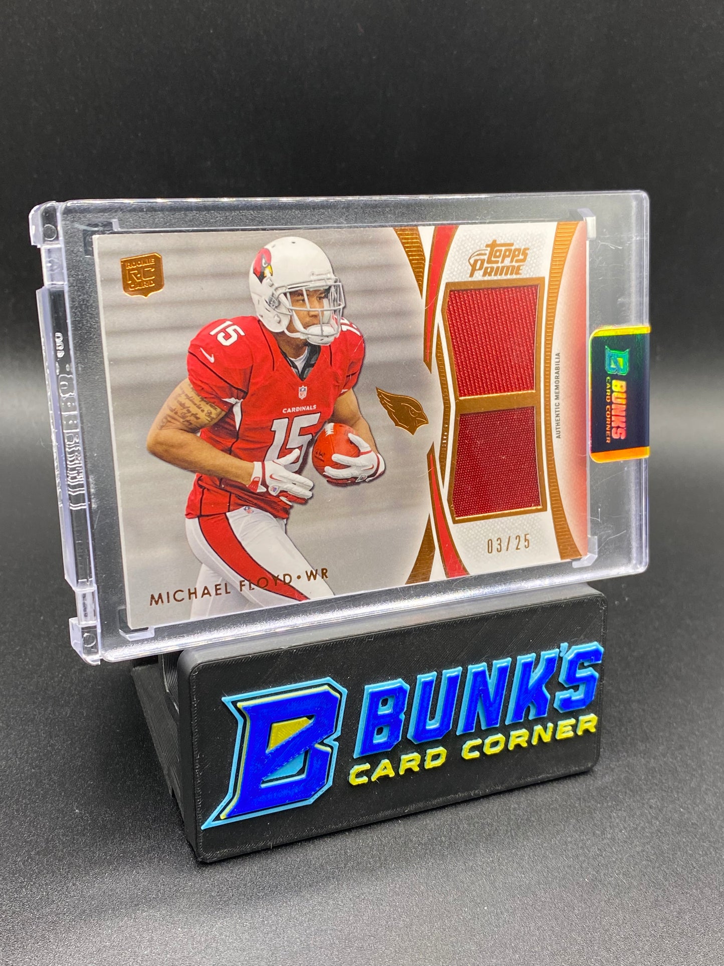 2012 Michael Floyd Topps Prime Patches 3/25 Rc