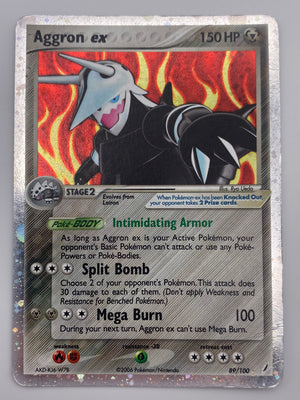 Aggron Ex Holo Crystal Guardians HP