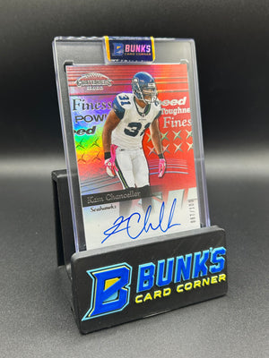 2024 Kam Chancellor Panini Contenders On-Card Auto-Blue 87/100
