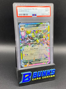 Umbreon ex Prismatic Evolutions PSA 9
