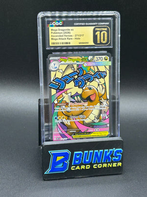 Mega Dragonite ex Mega Attack Rare Holo CGC Pristine 10