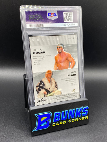 2023 Hulk Hogan & Ric Flair PSA 10 3/7