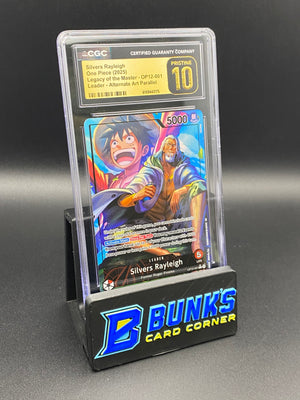 Silvers Rayleigh Leader Alt Art Parallel OP12-001 CGC PRISTINE 10