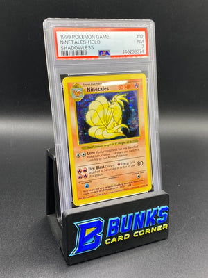 Ninetales Holo Shadowless Base Set PSA 7