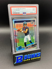 2023 CJ Stroud Holo Rc PSA 9