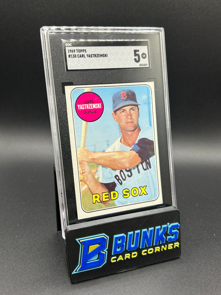 1969 Carl Yastrzemski Topps #130 SGC 5