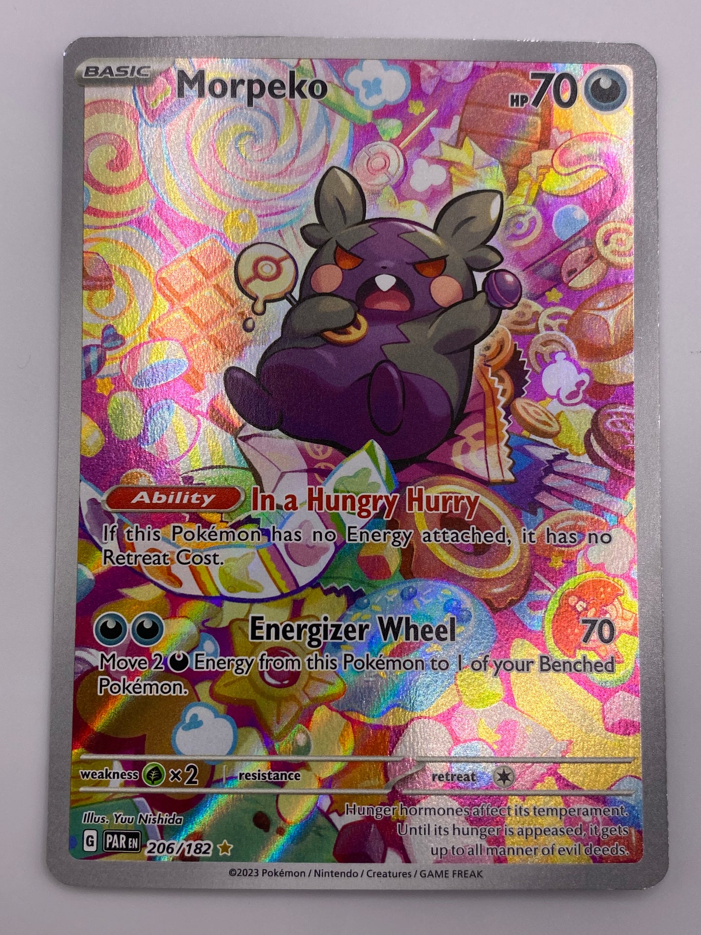 Morpeko Illustration Rare Paradox Rift NM