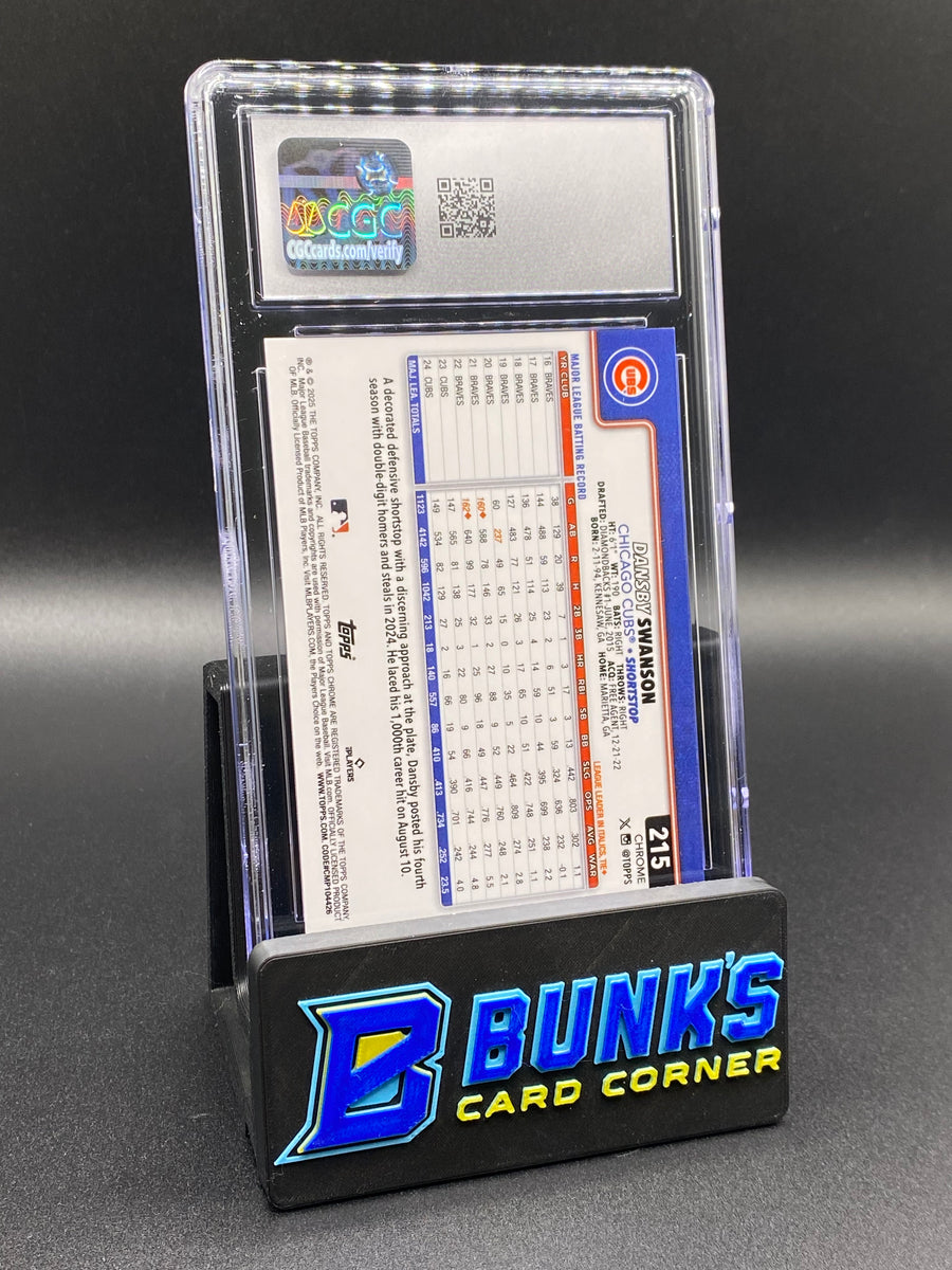 2025 Dansby Swanson Blue 17/150 CGC 10