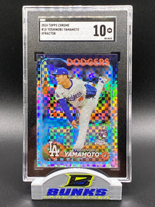 2024 Yoshinobu Yamamoto Rookie Card XFractor (Box B11)