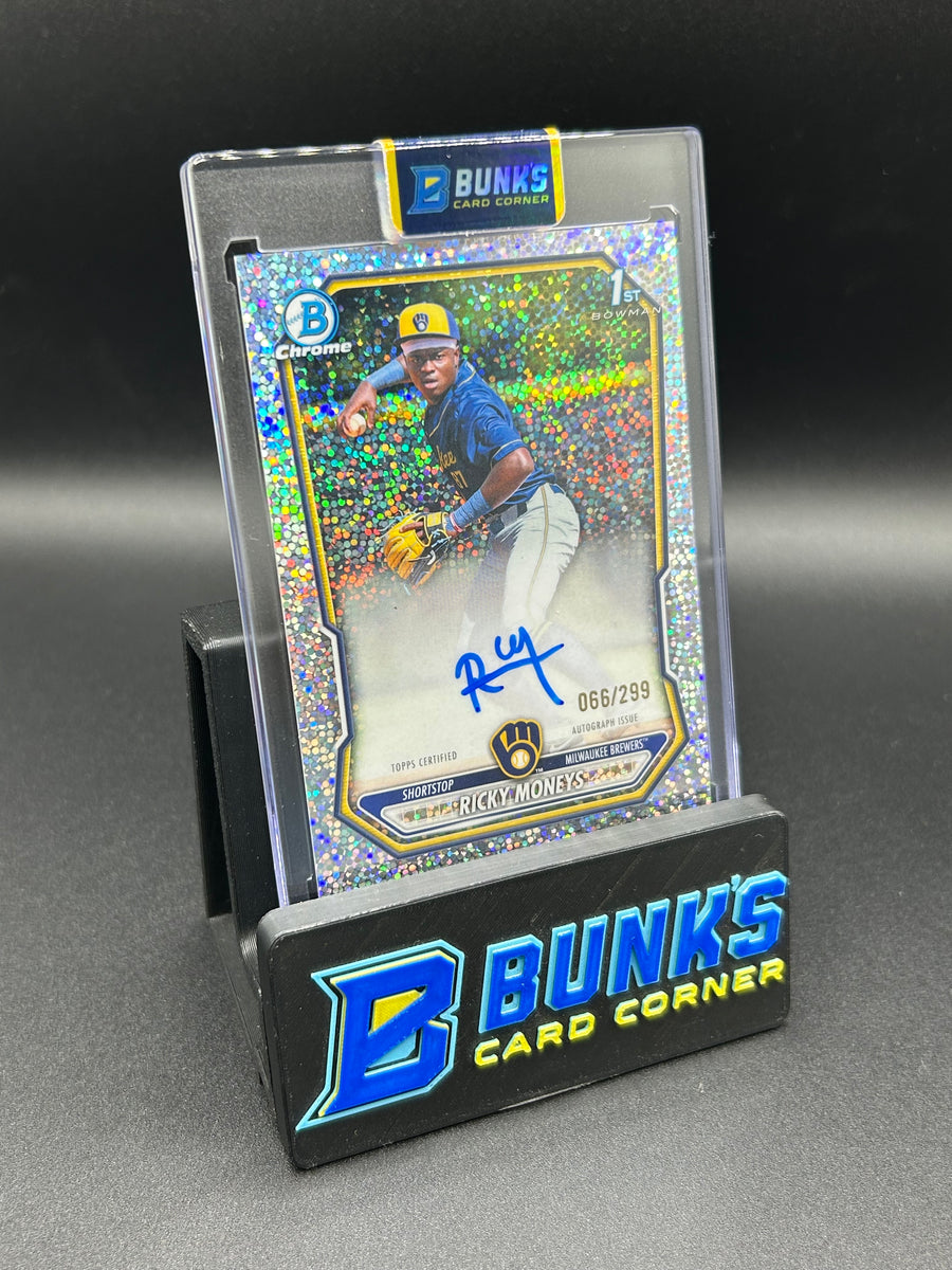 2026 Ricky Moneys First Bowman Chrome Speckle Auto 66/299