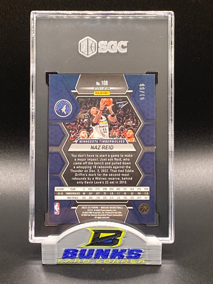 2022-23 Naz Reid - Red & Yellow Fusion 81/88
