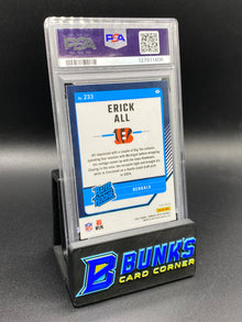 2024 Erick All Jr. Blue Glitter Rc PSA 10