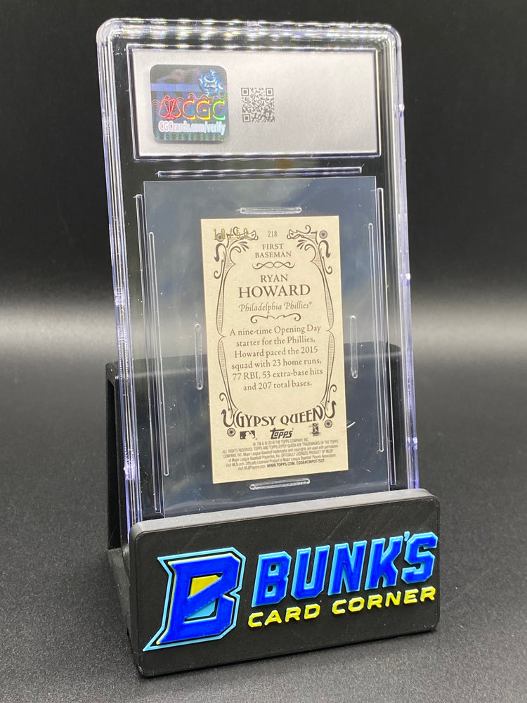 2016 Ryan Howard Mini Gold CGC 9.5 SP