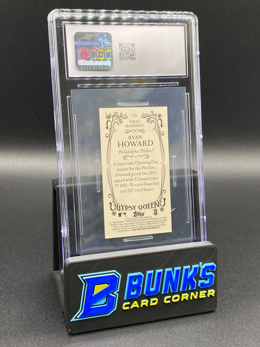 2016 Ryan Howard Mini Gold CGC 9.5 SP