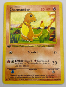Charmander Base Set Shadowless MP