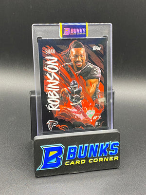 2025 Bijan Robinson Topps Ultra Violet SSP