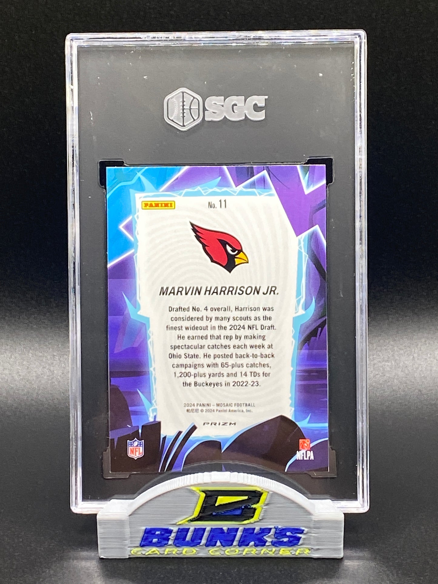 2024 Marvin Harrison Jr. Rookie Card