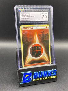 Fighting Energy Reverse Holo Call of Legends CGC 7.5