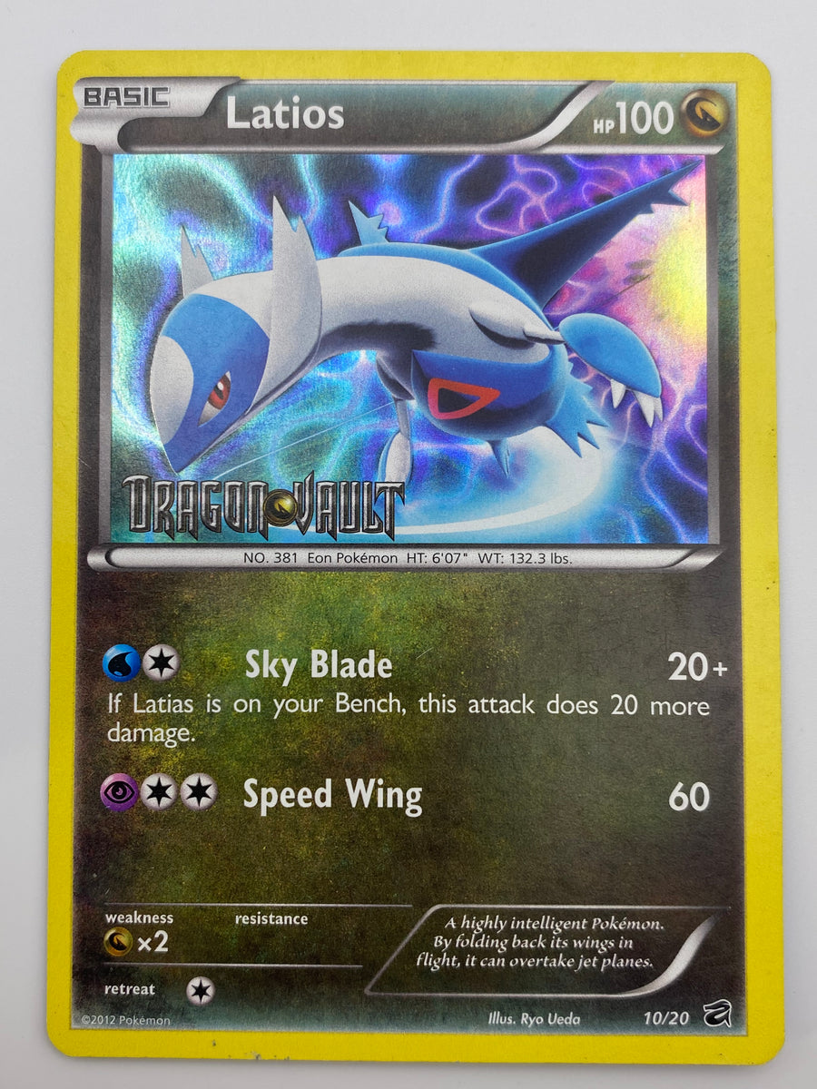 Latios Reverse Holo Dragon Vault MP