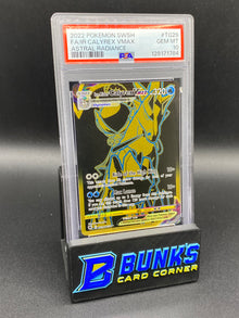 Ice Rider Calyrex Vmax Trainer Gallery Astral Radiance PSA 10