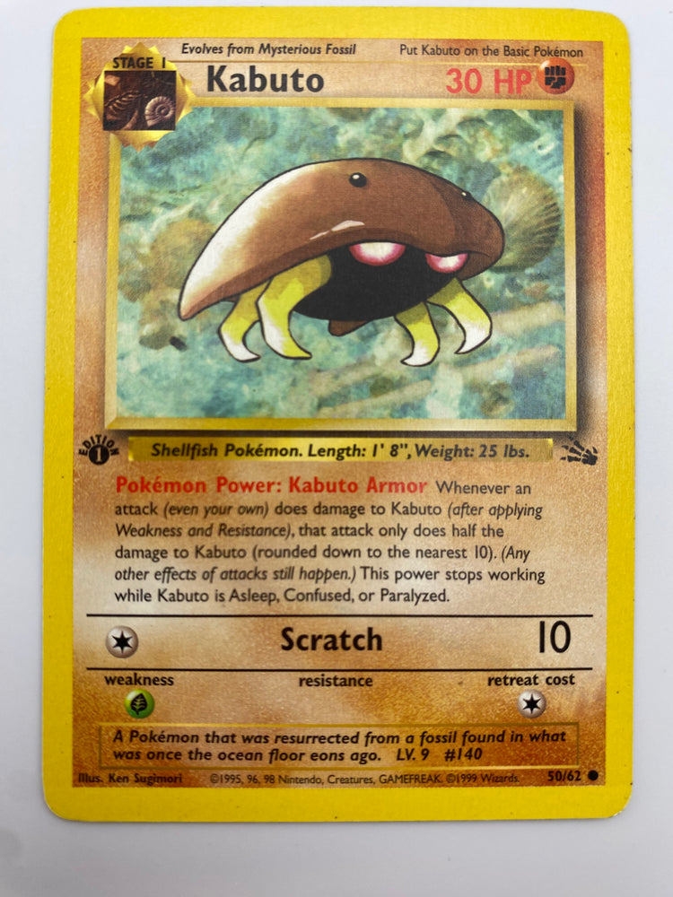 Kabuto 1st Edition Fossil LP-MP