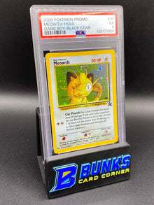 Meowth Holo Game Boy Promo PSA 5