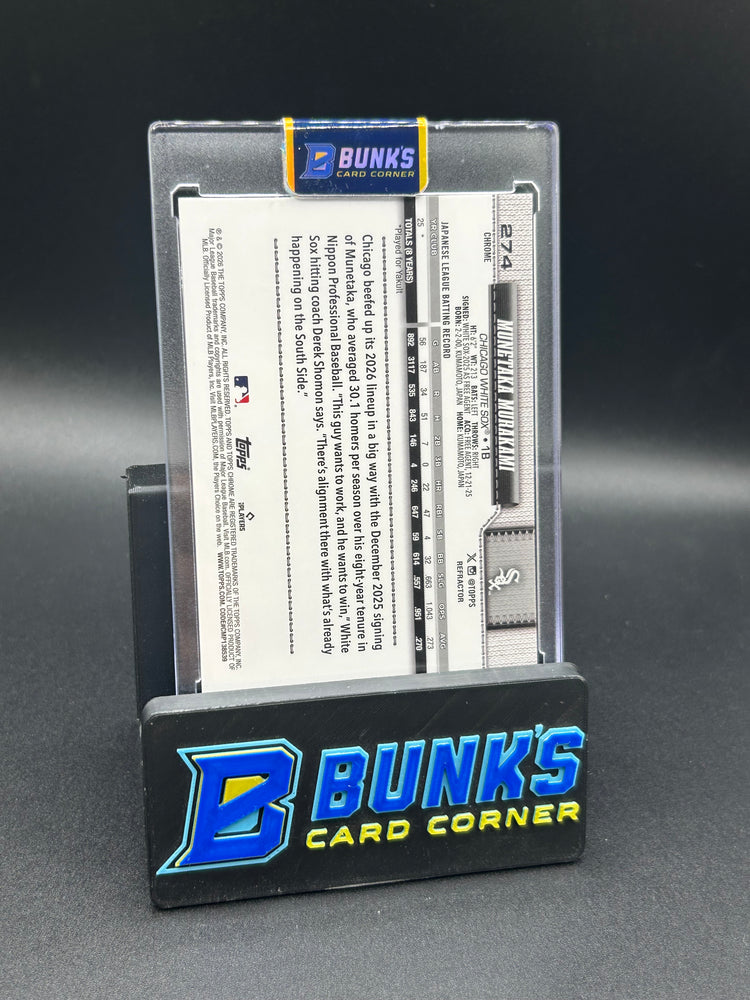 2026 Munetaka Murakami Topps Refractor RC