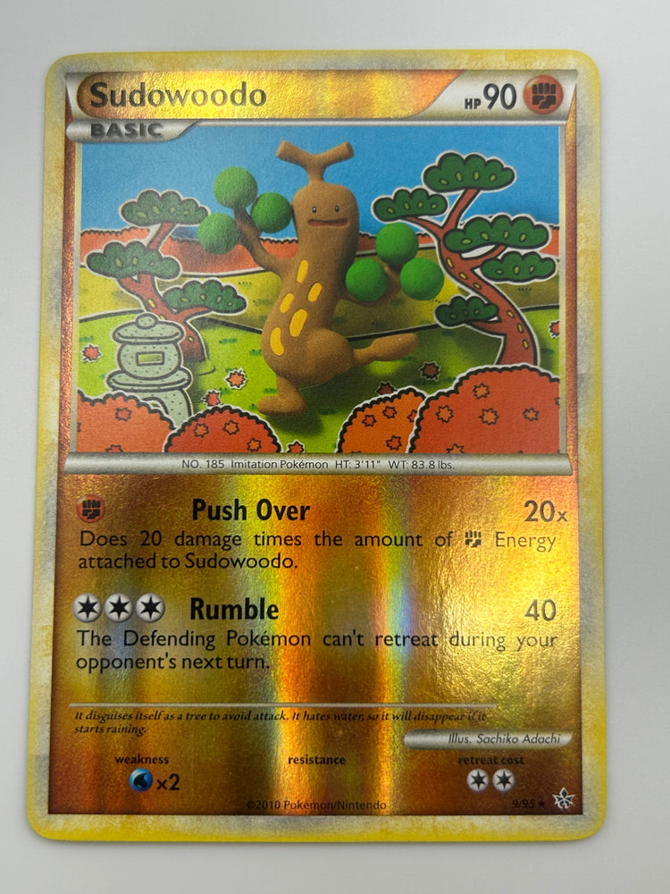 Sudowoodo Reverse Holo Unleashed LP
