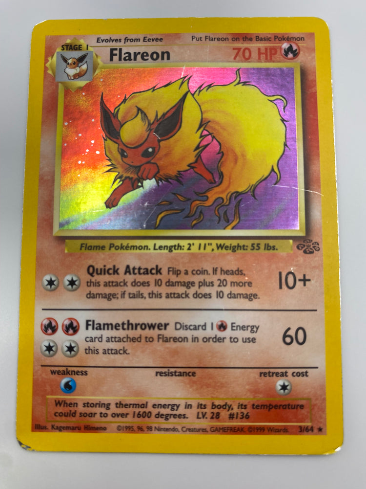 Flareon Holo Jungle Hp