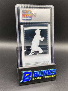 2022 Gold Foil Brooks Lee Auto 31/50 CGC Authentic Auto 9