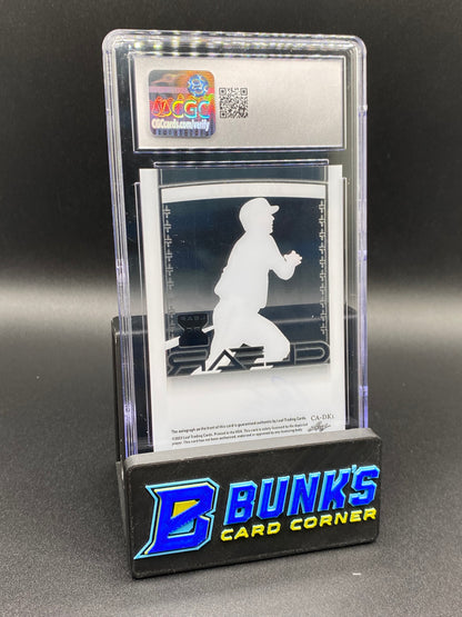 2022 Gold Foil Brooks Lee Auto 31/50 CGC Authentic Auto 9