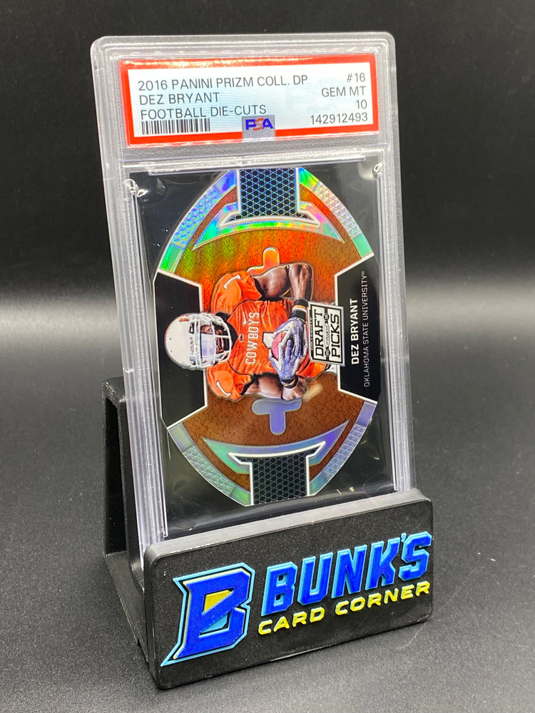 2016 Dez Bryant Football Die-Cuts PSA 10
