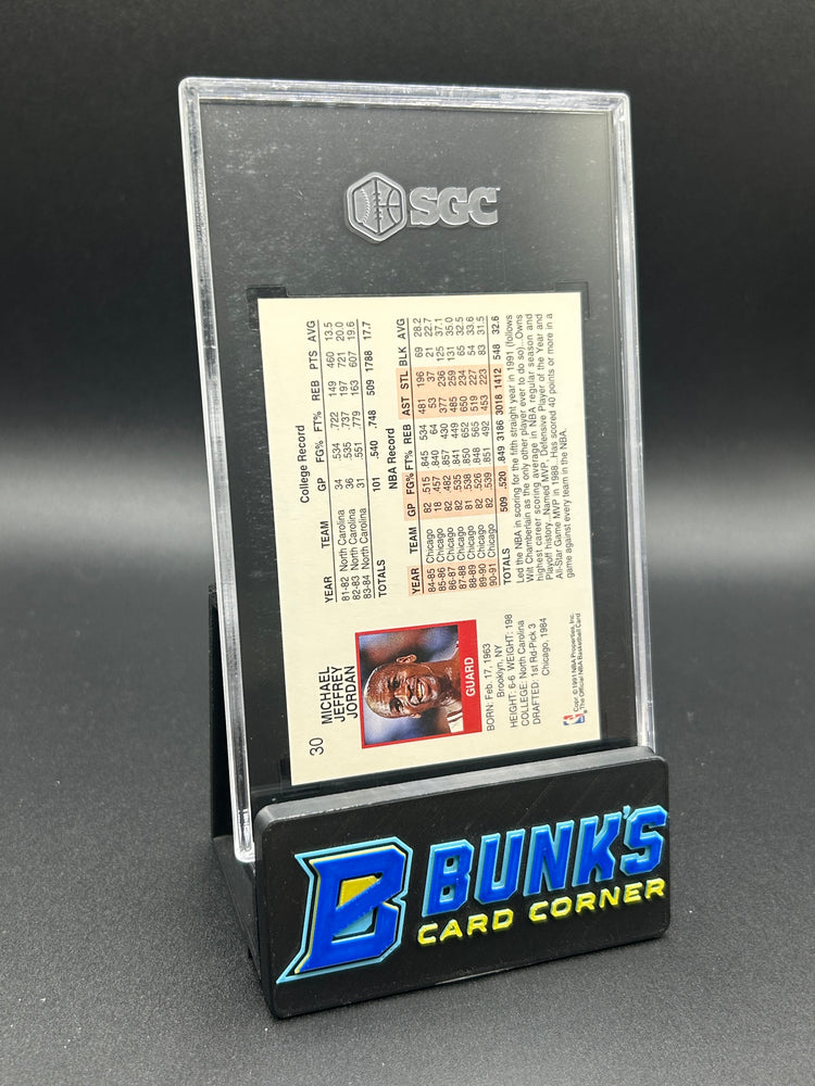 1991-92 Michael Jordan NBA Hoops SGC 8.5