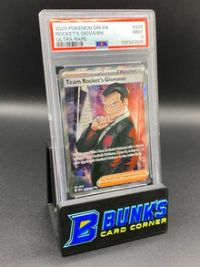 Rocket's Giovanni Ultra Rare Destined Rivals PSA 9