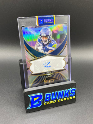 2024 Jaxon Smith-Njigba Panini Select Silver Auto