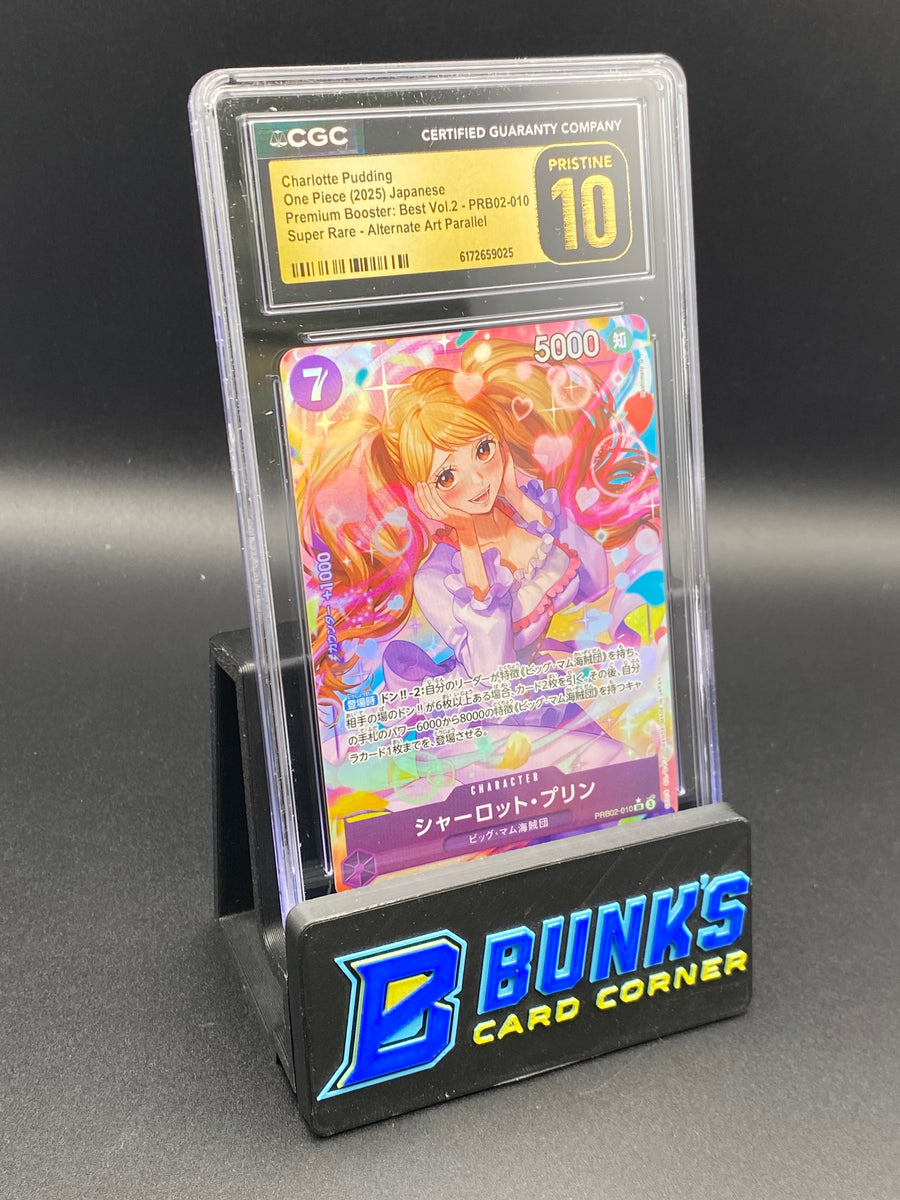 Charlotte Pudding Super Rare Alt Art Parallel CGC PRISTINE 10 Japanese