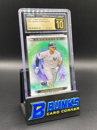 2024 Jasson Dominguez Inception Rc CGC PRISTINE 10
