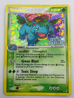 Venusaur Reverse Holo Crystal Guardians HP