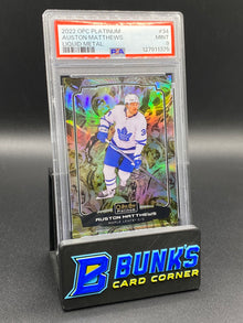 2022 Auston Matthews Liquid Metal PSA 9 9/349